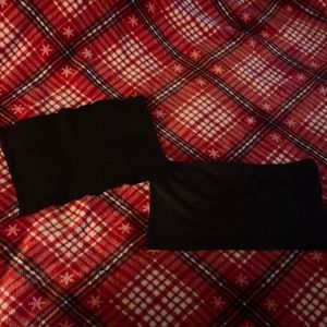 Two Crop top from the store garage and rue 21 both size L only worn one time